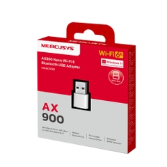 Adapter USB Nano Wi-Fi 6 Bluetooth AX900 Mercusys MA60XNB