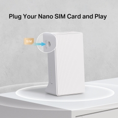 Bộ phát Router Mercusys 4G+ Cat6 AC1200  Gigabit Băng Tần Kép MB230-4G