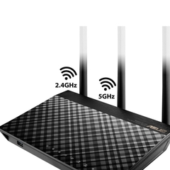 Bộ phát wifi Asus RT-AC66U hai băng tần chuẩn AC1750
