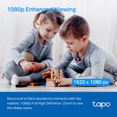 Camera Wi-Fi An Ninh Gia Đình Quay Quét Tapo C200C