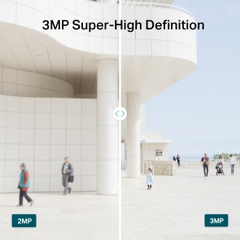 Camera IP TP-Link Bullet Hồng Ngoại 3MP Ngoài Trời VIGI C330I