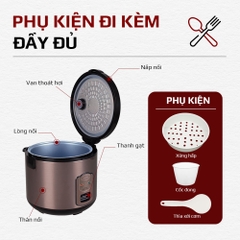NỒI CƠM ĐIỆN OSAKA RC118T 1.8 LÍT - GIỮ TRỌN VỊ QUÊ HƯƠNG