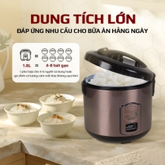 NỒI CƠM ĐIỆN OSAKA RC118T 1.8 LÍT - GIỮ TRỌN VỊ QUÊ HƯƠNG