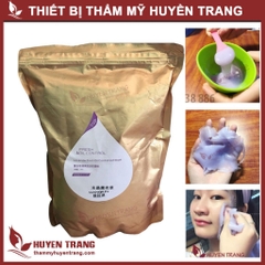 Mặt Nạ Thạch Collagen Hoa Oải Hương Trong Suốt 1KG Thu Nhỏ Lỗ Chân Lông, Dưỡng Ẩm, Trắng Da - Thẩm Mỹ Huyền Trang