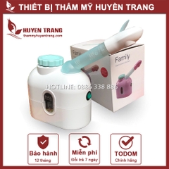 Máy Xông Hơi Mặt Mini Cá Nhân Sông Sả Chanh Phòng Dịch Tại Nhà FAMILY