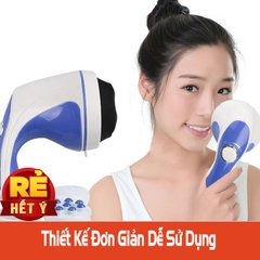 Máy Đánh Tan Mỡ Bụng Mini Cầm Tay RELAX TONE 5 Đầu Matxa Bảo Hành 12 Tháng - Thẩm Mỹ Huyền Trang NANOCEE