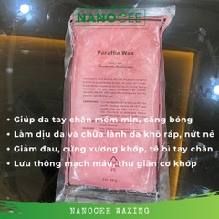 Nồi Nấu Parafin 1KG Nắp Xanh Ủ Chân Tay Mềm Mại, Căng Mịn, Giữ Ẩm Cho Da Tránh Khô Ráp, Nứt Nẻ NANOCEE