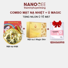 Combo Mặt Nạ Nhiệt + Mặt Nạ Ủ Magic Skin [Tặng 1 Nilon ủ Te Mặt]