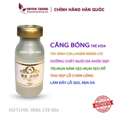 Serum Hàn Quốc MULWANG X5 cấy căng bóng, sản sinh collagen, lăn kim trẻ hóa da, săn chắc, se khít lỗ chân lông NANOCEE