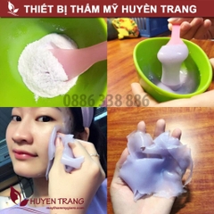 Mặt Nạ Thạch Collagen Hoa Oải Hương Trong Suốt 1KG Thu Nhỏ Lỗ Chân Lông, Dưỡng Ẩm, Trắng Da - Thẩm Mỹ Huyền Trang