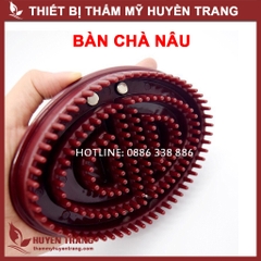 Bàn Chà Nâu Đả Thông Kinh Lạc Massage Body Cổ Vai Gáy Dùng Trong Spa Đông Y - Thẩm Mỹ Huyền Trang NANOCEE