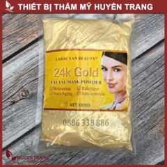 Bột Mặt Nạ Vàng 24k Gold 1KG Làm Trắng Da, Thải Độc Tố, Giảm Nám Tàn Nhang