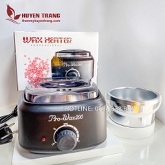 Nồi Nấu Sáp Wax Lông PRO WAX 200 Tặng Kèm Sáp Was Hạt Đậu - Thẩm Mỹ Huyền Trang NANOCEE