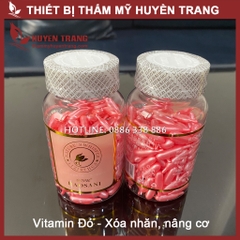 Vitamin Vàng Làm Trắng Da Hộp 150 Viên Dùng Chạy Máy Galvanic