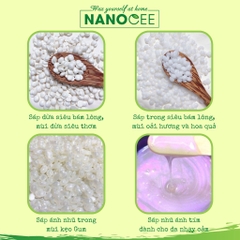 Sáp Wax Lông Hạt Đậu Giá Sỉ, Tẩy Lông Nách, Ria Mép, Lông Bikini, Tay Chân, Wat Bi - Thẩm Mỹ Huyền Trang NANOCEE