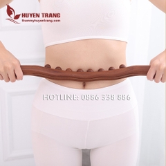 Gậy Gỗ Đánh Tan Mỡ Bụng, Massage Body Đả Thông Kinh Lạc, Gậy Gỗ Giảm Béo Dùng Trong Spa Dưỡng Sinh