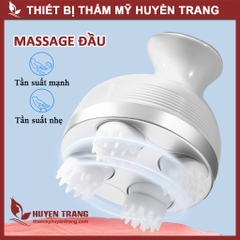 Máy Massage Đầu Mini 4 Đầu Xoay 360 Độ 3 Chế Độ Chống Nước Có Đảo Chiều Giảm Căng Thẳng Mệt Mỏi Đau Đầu Giúp Ngủ Ngon