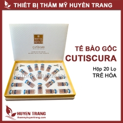 Tế bào gốc Hàn Quốc CUTISCURA Nâng Cơ Trẻ Hóa da (10ml/lọ) Thẩm Mỹ Huyền Trang NANOCEE