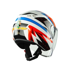 Mũ bảo hiểm 3/4 Royal M789 2 kính – Tem Dragon Boy, chính hãng Royal Helmet