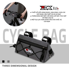 Túi Treo Ghi Đông Xe Đạp ZDK S8 Chính Hãng – 1.3L Gọn Nhẹ, Vải Oxford Chống Trầy, Chống Nước, Dễ Lắp Đặt