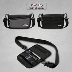 Túi Treo Xe Đạp – Đeo Chéo ZDK S9 Chính Hãng | 4 Ngăn Tiện Lợi – Vải Oxford, Polyester Kháng Nước Nhẹ