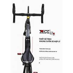 Túi Treo Xe Đạp ZDK S3 Chính Hãng – Dung Tích 2.5L, Kháng Nước, Thiết Kế Thon Gọn, Velcro Cố Định Chắc Chắn