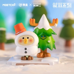 Full set 8 art toy | Little Parrot Bebe Forest series