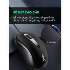 Chuột Vi Tính Chính Hãng Deiog DY-F2 Gaming Mouse  DPI 1200 Hỗ Trợ Game Thủ,Phù Hợp Laptop/Pc Công Thái Học