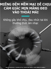 Tai nghe chụp tai gaming chính hãng DEIOG E8250 Over Ear chống ồn có mic cho máy tính bàn laptop chơi game âm thanh vòm