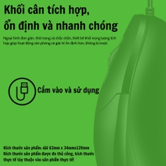 Chuột Văn Phòng Chính Hãng Deiog DY-F4 USB Có Dây 1000DPI Dành Cho Laptop , Máy Tính Để Bàn