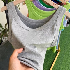 Áo ba lỗ cotton body basic