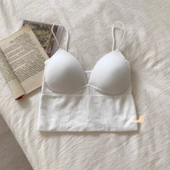 Bra 2 dây gân tăm viền ngực sexy