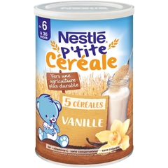 Ngũ cốc vanille lắc sữa Nestle P'tite ( 6-36m )