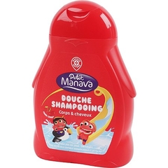 Gel tắm gội hương dâu, anh đào Petit Manava 250ml ( 3y+)