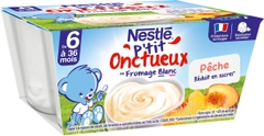 Sữa chua nestle phô mai đào