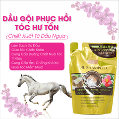 Dầu Gội Đầu Chiết Xuất Tinh Dầu Ngựa Deve túi 400 mL