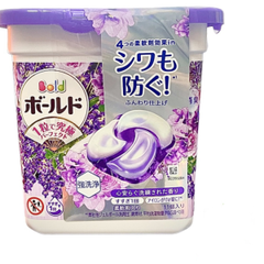Viên giặt xả Gel Ball 4D P&G Bold 11 viên Hương Lavender