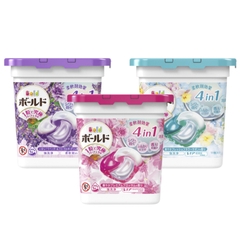 Viên giặt xả Gel Ball 4D P&G Bold 11 viên Hương Lavender