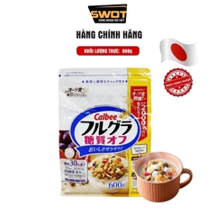 Ngũ cốc Calbee Nhật vị trái cây 700g, Ngũ cốc Nhật Bản cao cấp, hương vị thơm ngon, hỗ trợ ăn kiêng, bổ sung dinh dưỡng - SWOT
