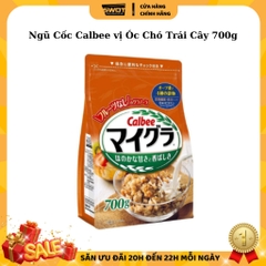 Ngũ cốc Calbee Nhật vị trái cây 700g, Ngũ cốc Nhật Bản cao cấp, hương vị thơm ngon, hỗ trợ ăn kiêng, bổ sung dinh dưỡng - SWOT