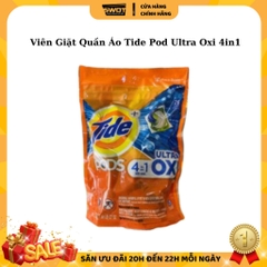 Túi viên giặt Tide Pods Mỹ, Viên giặt quần áo Tide Mỹ cao cấp, sạch thơm bền lâu, giữ màu quần áo