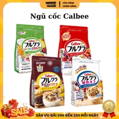 Ngũ cốc Calbee Nhật vị trái cây 700g, Ngũ cốc Nhật Bản cao cấp, hương vị thơm ngon, hỗ trợ ăn kiêng, bổ sung dinh dưỡng - SWOT