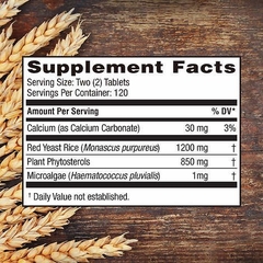 Viên uống giảm cholesterol tinh chất men gạo đỏ Weider Red Yeast Rice Plus 1200 mg, 240 viên