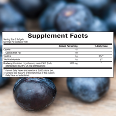 Viên uống chống oxy hóa từ trái việt quốc Trunature Blueberry Extract 1000 mg, 200 viên
