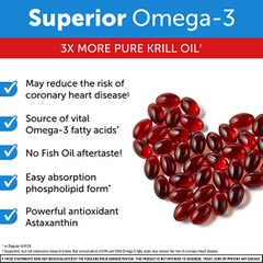 Viên uống Dầu Tôm Schiff Megared Omega 3 Krill Oil Ultra Concentration 750 750 mg