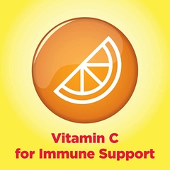Kẹo dẻo bổ sung Vitamin C và tăng sức đề kháng L'il Critters Immune C Gummy Plus Zinc & Vitamin D, 190 viên