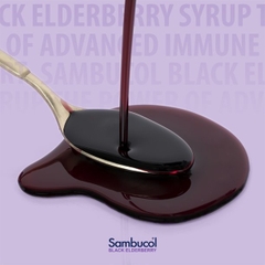 Siro hỗ trợ miễn dịch Sambucol Black Elderberry Immune Support Syrup