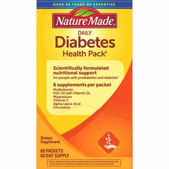 M14 NM DIABETES Điều hòa đường huyết Nature Made Diabetes Health Pack, 60 gói