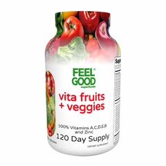Viên uống trái cây và rau củ Feel Good USDA Organic Vita Fruits & Veggies, 120 viên