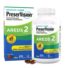 M9 PRESERVISION Viên uống hỗ trợ sáng mắt bausch + lomb preservision areds 2 formula, 210 viên